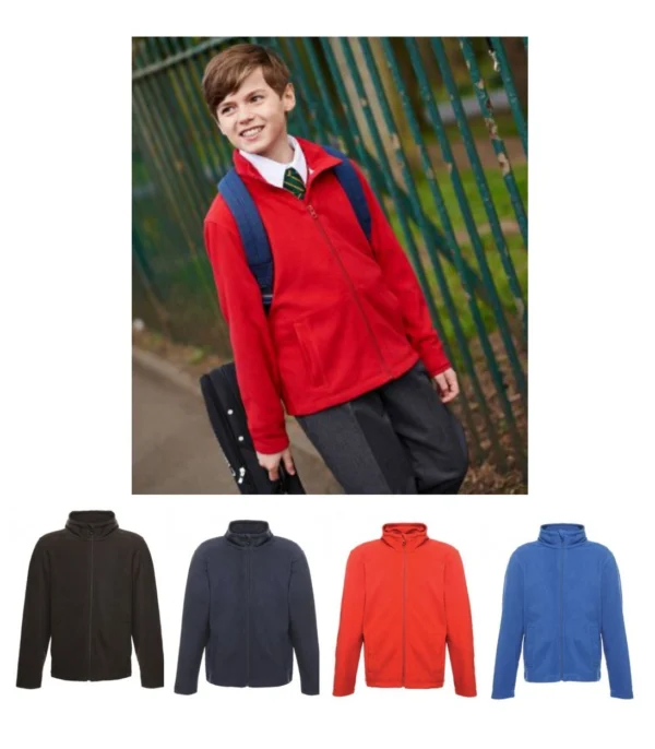 RG258 Regatta Kids Brigade II Fleece Jacket